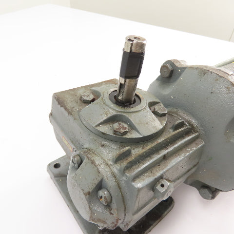 Boston Gear VF113B-50 3/4HP DC Gearmotor 90V 50:1 Ratio Gear Reducer 150in-lb
