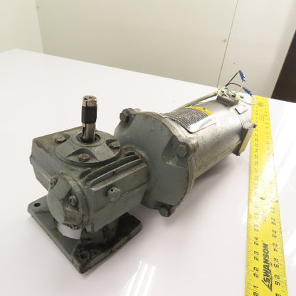 Boston Gear VF113B-50 3/4HP DC Gearmotor 90V 50:1 Ratio Gear Reducer 150in-lb