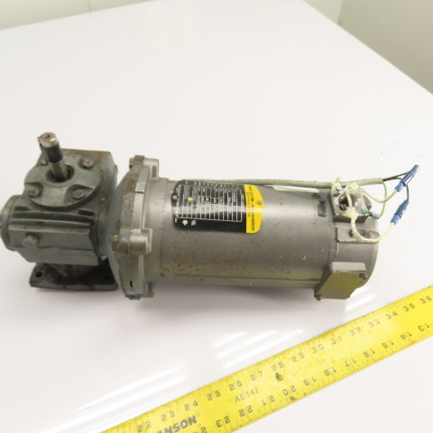 Boston Gear VF113B-50 3/4HP DC Gearmotor 90V 50:1 Ratio Gear Reducer 150in-lb
