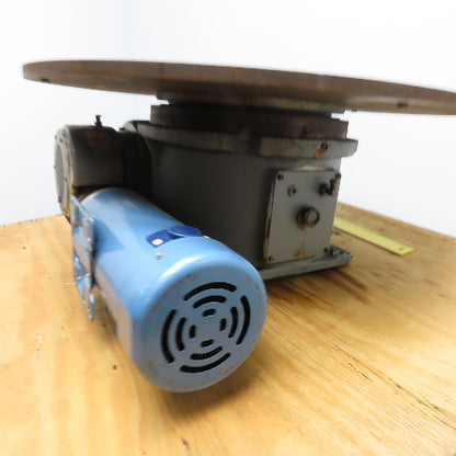 Ferguson ED420-4-315 Rotary Index Table Dial 4 Stop 180VDC 35" Table Tested