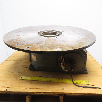 Ferguson ED420-4-315 Rotary Index Table Dial 4 Stop 180VDC 35" Table Tested