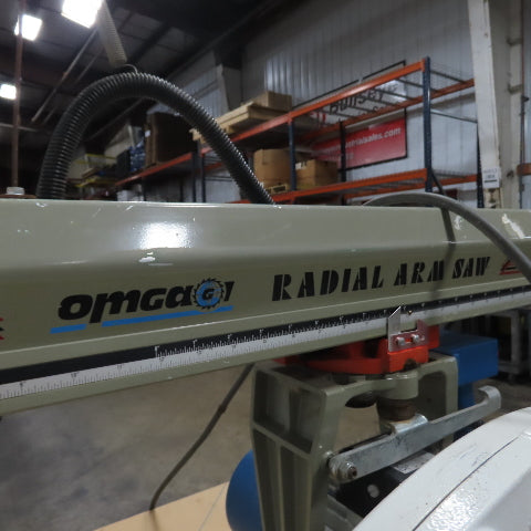 Omga N/A 14" Radial Arm Saw 3.68kW 230/460V 3PH 47.5" x 38" Table Tested