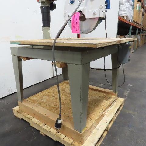 Omga N/A 14" Radial Arm Saw 3.68kW 230/460V 3PH 47.5" x 38" Table Tested