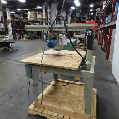 Omga N/A 14" Radial Arm Saw 3.68kW 230/460V 3PH 47.5" x 38" Table Tested