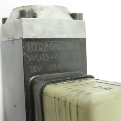 Rexroth 4WE6D51/AW110-60Z4 Hydraulic Solenoid Directional Control Valve 110VAC