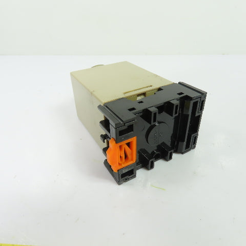 CIKACHI AH3-3 0-6 Second Timer Relay 8-Pin 110VAC w/ Socket Base