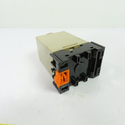 CIKACHI AH3-3 0-6 Second Timer Relay 8-Pin 110VAC w/ Socket Base