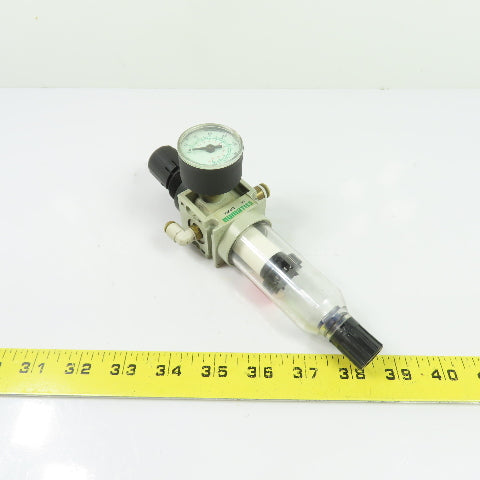Numatics P14B-01G Pneumatic Particulate Filter/Regulator Combo 1/8" NPT
