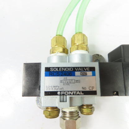 Fontal RCS2406-D24 Pilot Operated Pneumatic Solenoid Valve 0.2-0.8MPa