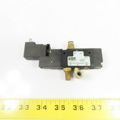 Parker P2E-KV32C B310BB549C 4-Way 2-Position Solenoid Control Valve 24VDC