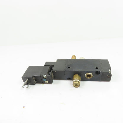 Parker P2E-KV32C B310BB549C 4-Way 2-Position Solenoid Control Valve 24VDC