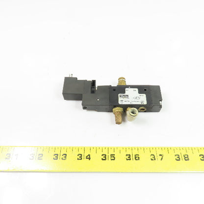 Parker P2E-KV32C B310BB549C 4-Way 2-Position Solenoid Control Valve 24VDC