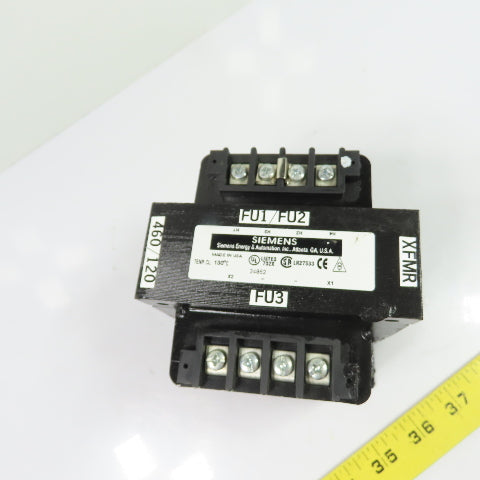 Siemens MTG0250A 250VA Control Transformer 220/480V Pri 110/120V Sec