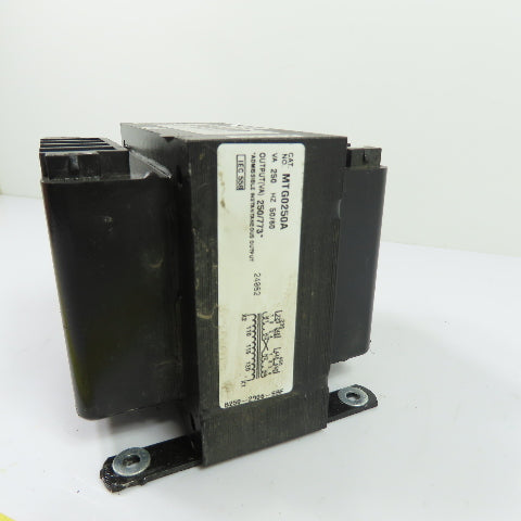Siemens MTG0250A 250VA Control Transformer 220/480V Pri 110/120V Sec