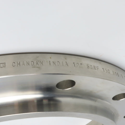 Chandan SORF 150 B16.5 12" Slip On Raised Face Pipe Flange 150# B16.5 F304/304L