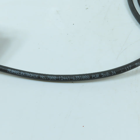 Murrelektronik 7000-12441-6351000 M12 Female 90° 5-Pole Sensor Cable 10m