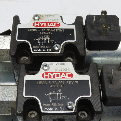 Dorninger Hytronics 149526 Manifold Safety Shut Off Hydraulic Valve 24VDC
