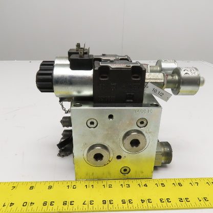 Dorninger Hytronics 149526 Manifold Safety Shut Off Hydraulic Valve 24VDC