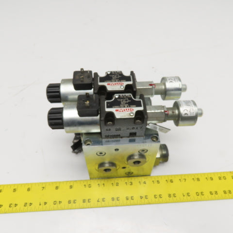 Dorninger Hytronics 149526 Manifold Safety Shut Off Hydraulic Valve 24VDC
