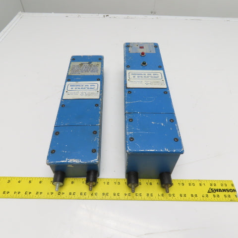 Triad TR-12-2F-20 Safety Light Curtain Sensor Transmitter & Receiver Pylon Set