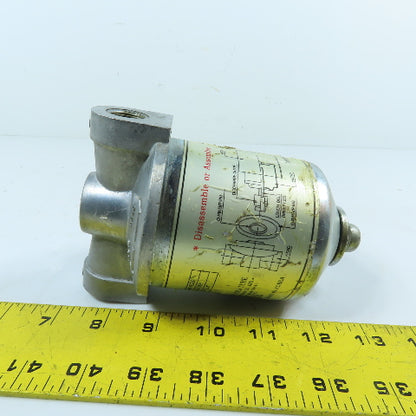 Hals Lube HD-FILTER Lube System Drain Filter 3/8" NPT In/Out