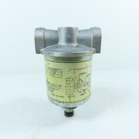 Hals Lube HD-FILTER Lube System Drain Filter 3/8" NPT In/Out