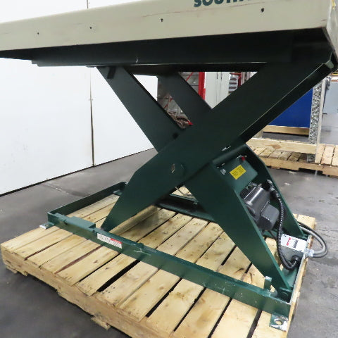 Southworth LS4-36 2-Ton 4000LB 48" x 48" Scissor Lift Table 115V 1Ph 43" Lift
