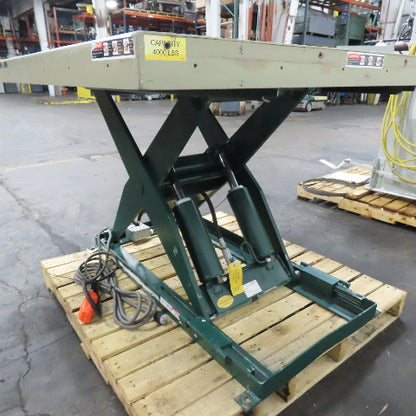Southworth LS4-36 2-Ton 4000LB 48" x 48" Scissor Lift Table 115V 1Ph 43" Lift