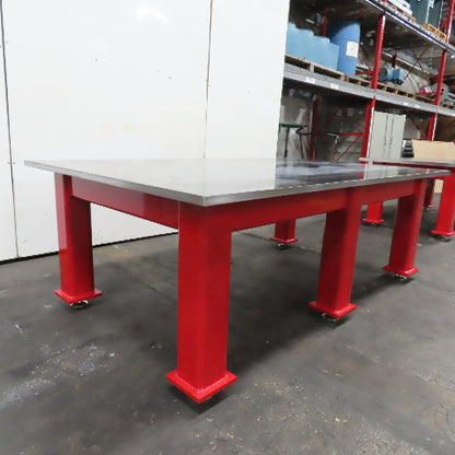 NEW 96"x59" Machined Top Welding Assembly Table 1-1/4" Thick .005" Flat