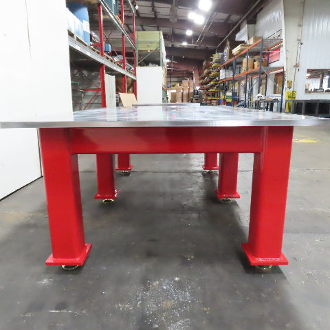 NEW 96"x59" Machined Top Welding Assembly Table 1-1/4" Thick .005" Flat