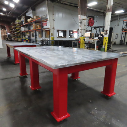 NEW 96"x59" Machined Top Welding Assembly Table 1-1/4" Thick .005" Flat