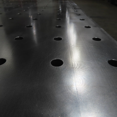 NEW 96"x48" Machined Top Welding Fixture Table 1-1/2" Thick 3"x3" Grid 5/8"Holes
