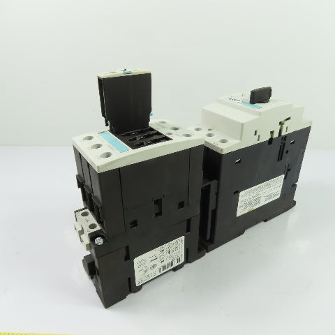 Siemens 3RT1035-1B40 3RV1031-4EA10 32A 3-Pole Manual Motor Starter Combo 690V