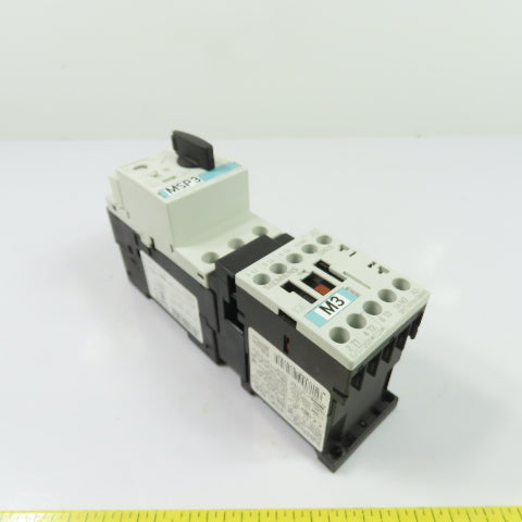 Siemens 3RT1016-1BB41 3RV1021-1JA10 7-10A Motor Starter Protector 24V Coil 690V