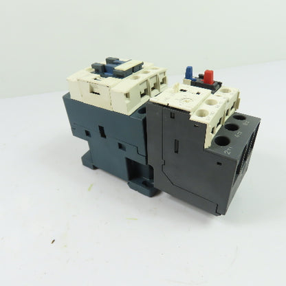 Schneider Electric LC1D12 3-Pole IEC Contactor w/ LRD10 Overload Relay 690V
