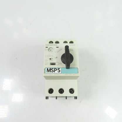 Siemens 3RV1021-4BA10 20A 3-Pole Manual Motor Starter Protector 690V