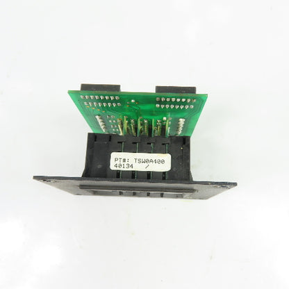 Red Lion TSW0A400 4-Digit BCD Thumbwheel Switch w/ Terminal Block