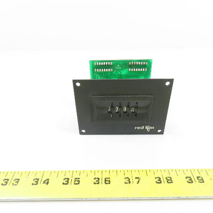 Red Lion TSW0A400 4-Digit BCD Thumbwheel Switch w/ Terminal Block