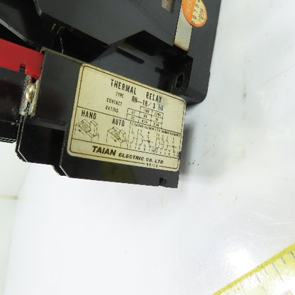 Taian C-20G 35A 3-Pole Magnetic Contactor W/RH-18/3M Overload Relay 660V