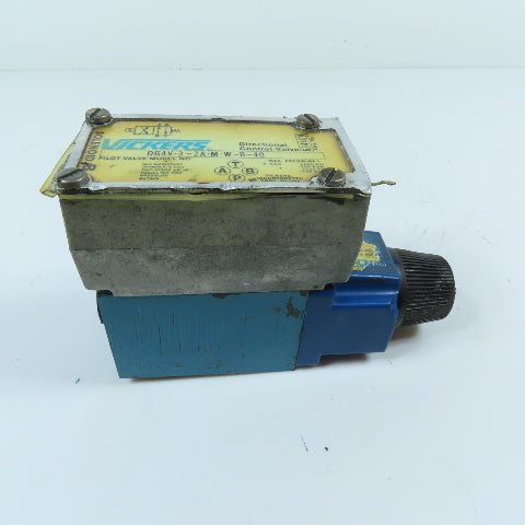 Vickers 634409 DG4V-3-2A-M-W-B-40 Solenoid Directional Control Valve 115/120VAC