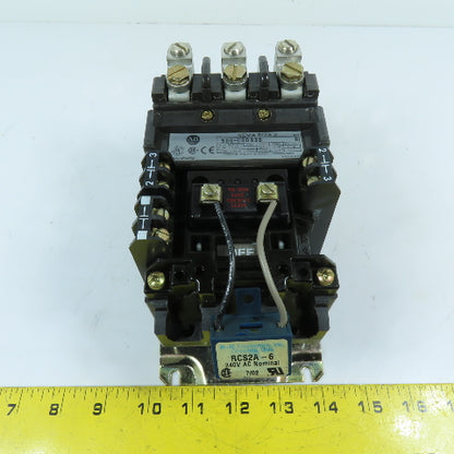 Allen-Bradley 500-COD930 45A 3-Pole NEMA Size 2 AC Contactor 115-120V Coil