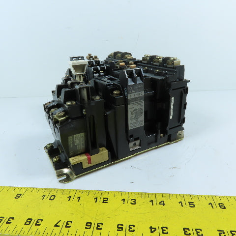 Allen-Bradley 505-BOD 27A NEMA Size 1 Reversing Motor Starter 115-120V Coil