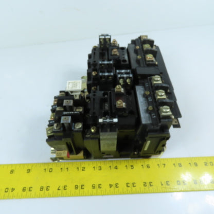 Allen-Bradley 505-BOD 27A NEMA Size 1 Reversing Motor Starter 115-120V Coil