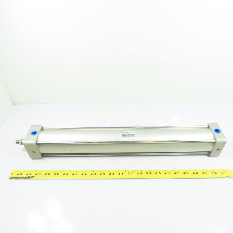 SMC NCDA1B250-1800 2-1/2" Bore x 18" Stroke Tie Rod Air Cylinder 250PSI