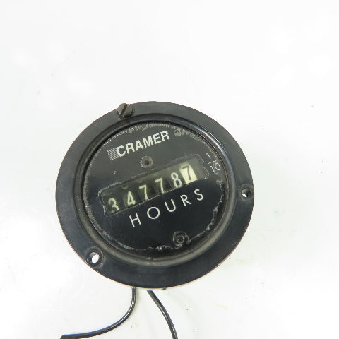 Cramer 55374-2 Elapsed Time Hour Meter 115V 60Hz Non-Resettable