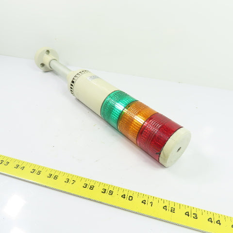 Patlite LME-02 3-Tier LED Tower Stack Light Red/Amber/Green 24V AC/DC