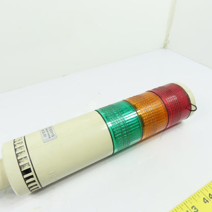 Patlite LME-02 3-Tier LED Tower Stack Light Red/Amber/Green 24V AC/DC