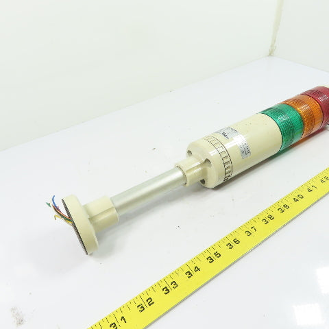 Patlite LME-02 3-Tier LED Tower Stack Light Red/Amber/Green 24V AC/DC