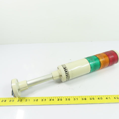 Patlite LME-02 3-Tier LED Tower Stack Light Red/Amber/Green 24V AC/DC