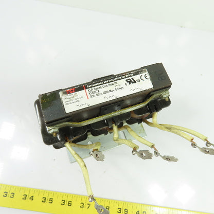 TCI KLR8CTB 8A 3Ph AC Line Reactor 600VAC 60Hz